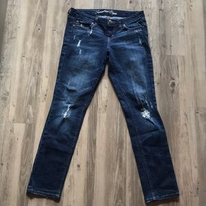 American Eagle ripped “skinny 77”  jeans